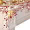 100-Light Christmas Garland with Beaded Berries – 8.3 ft Festive Indoor Holiday Decoration for Mantel, Fireplace, and Party (Red)